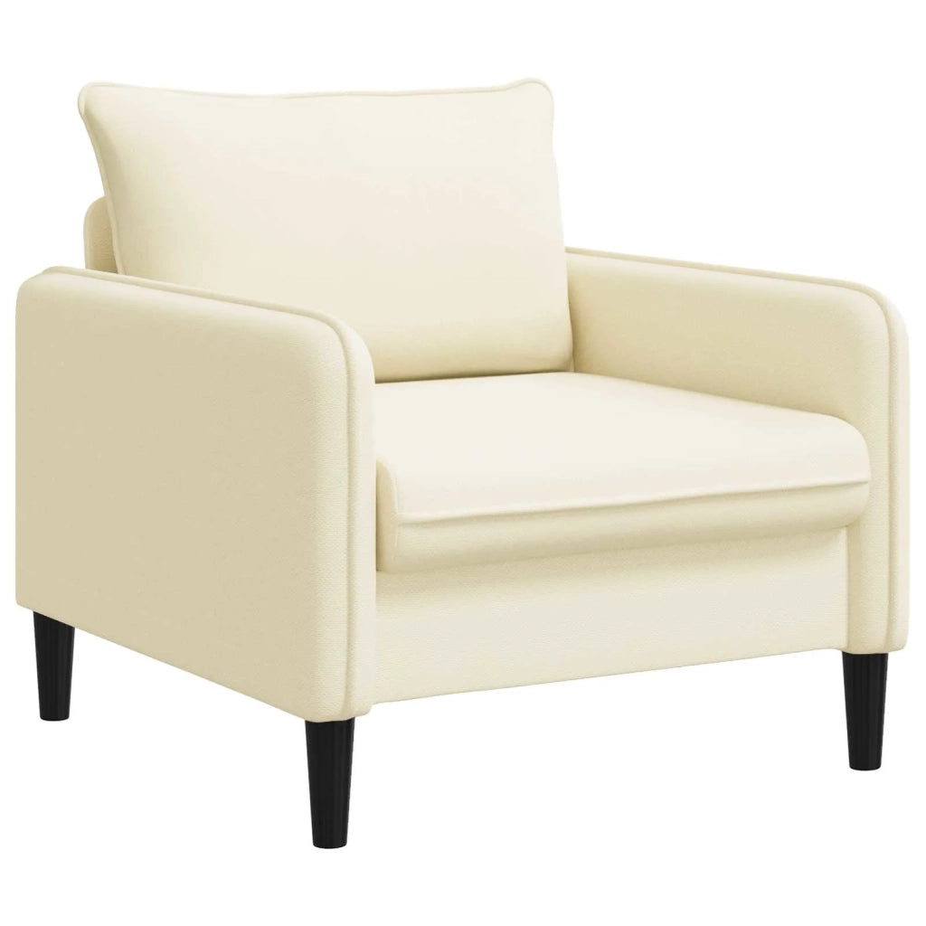 Poltrona XL Crema Velluto 42043542