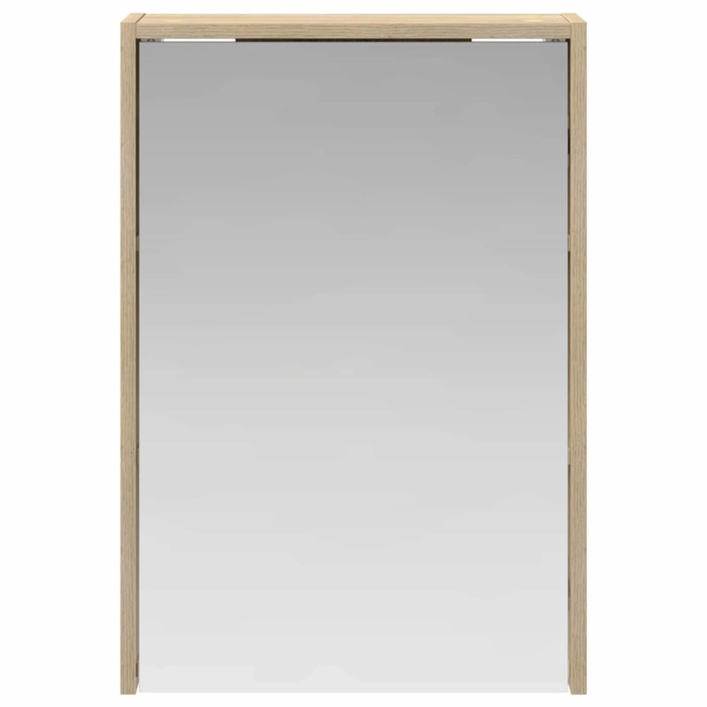 Mobiletto per specchio da bagno Rovere Sonoma 43 x 16 x 62.5 cm