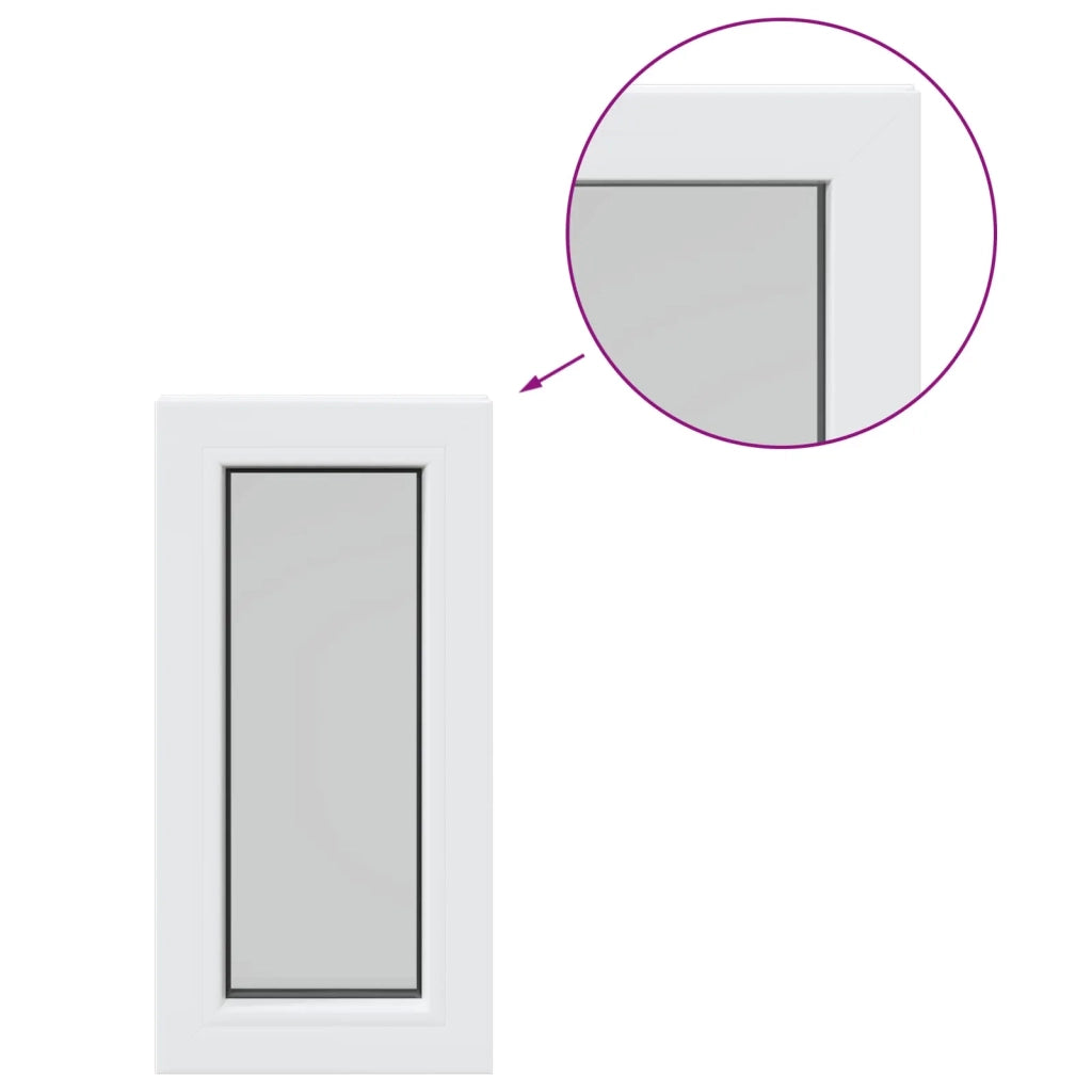 Finestra Cantina RISOR 30 x 80 cm PVC e Vetro 42047980