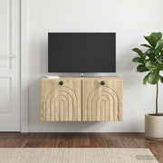Mobile Porta TV da Muro Rovere Sonoma 59,5 x 41 x 30 cm 898167