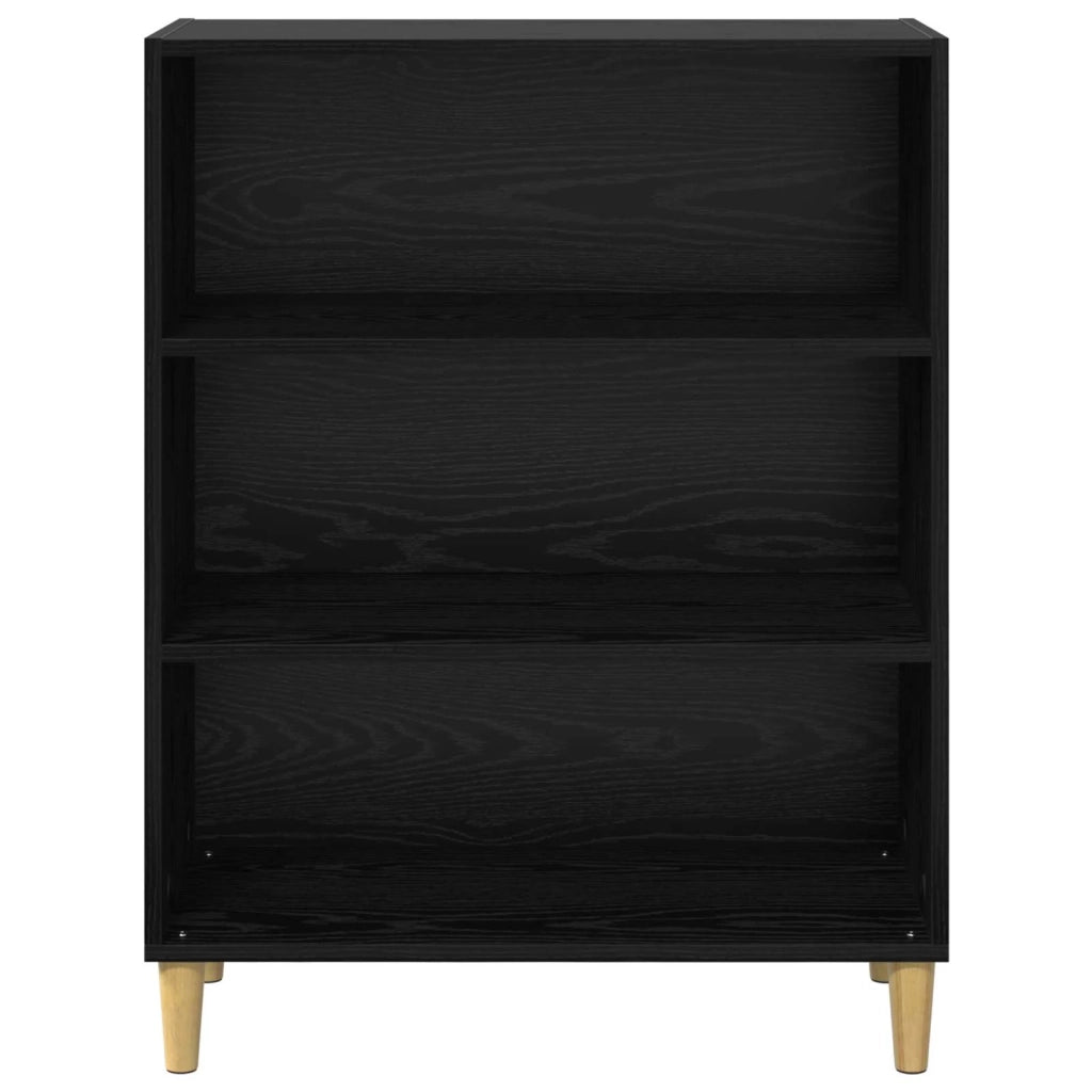 Credenza Rovere Nero 69,5 x 32,5 x 90 cm Legno ingegnerizzato 880703