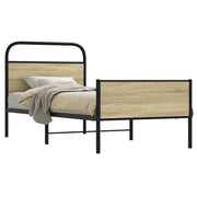 Giroletto senza Materasso Rovere Sonoma 75x190 cm in Truciolato 4100436