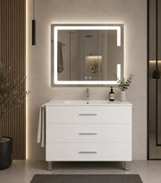 Mobile bagno con lavabo ORIGENBATH RIBERA senza specchio 60x35 cm bianco