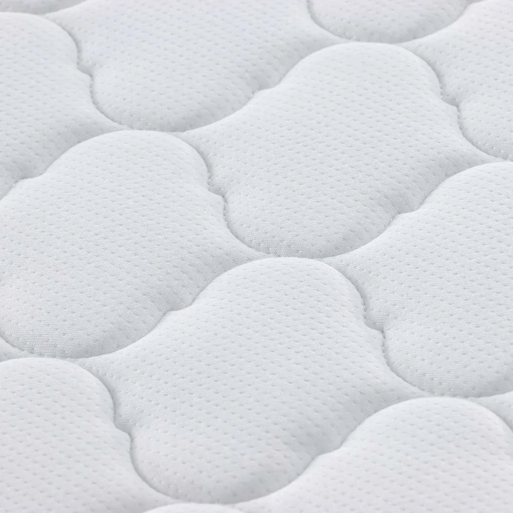 Materasso Bianco 70 x 200 cm Tessuto Jacquard