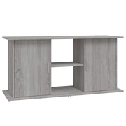 Base di supporto per mobiletto acquario stile Sonoma 121 x 41 x 58 cm legno ingegnerizzato grigio 02_0045087
