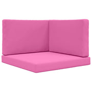 Cuscino per divano da esterno 3 pz | Cuscini per sedie Rosa Poliestere