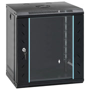 vidaXL Armadietto di rete Nero 53 x 45 x 60 cm Acciaio