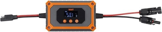 Regolatore MPPT Solare 15A 12/24V per Gel AGM Batterie Acide, Zucchero e LiFePO4