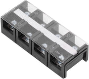 Blocco di connessione a doppia uscita - Blocco di connessione a schroef - Facile da montare - Barriera a filo - Collegamento elettrico - Adatto per AC 600V 100A - Modello senza marchio - Codice prodotto senza marchio
