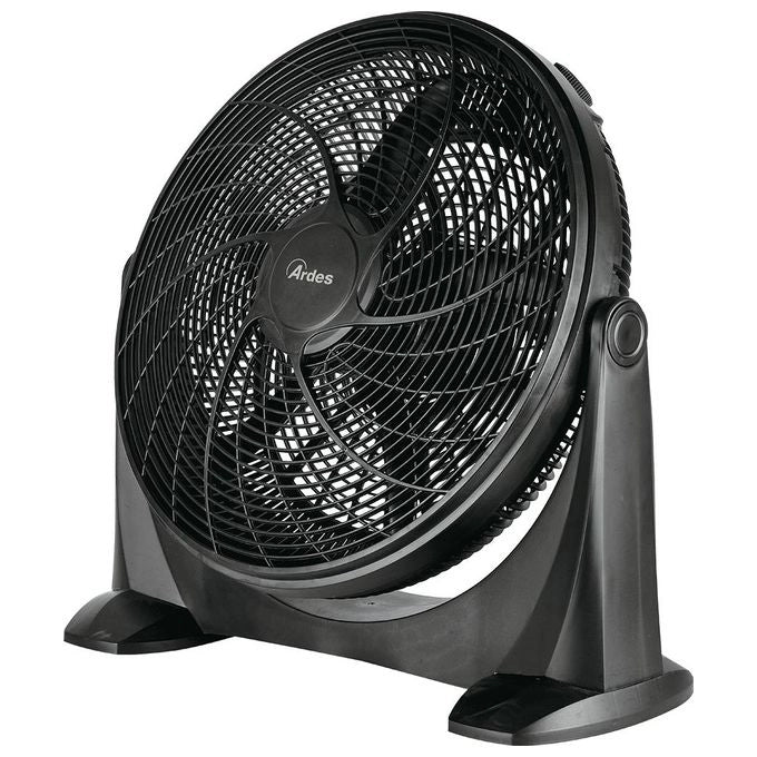 Ardes AR5A51 Space 51 Ventilatore da Pavimento 5 Pale 50 cm 100W 3 Velocita' 4128 m³-h 68 dB colore Nero