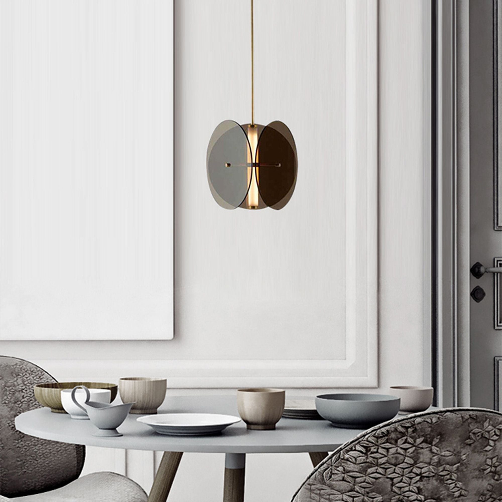 Lampada Black App1675-cp Round