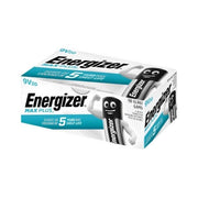 Energizer E301323200 Max Plus Batteria Alcalina 9V PP3 6LR61 600 mAh Confezione da 20 unita'