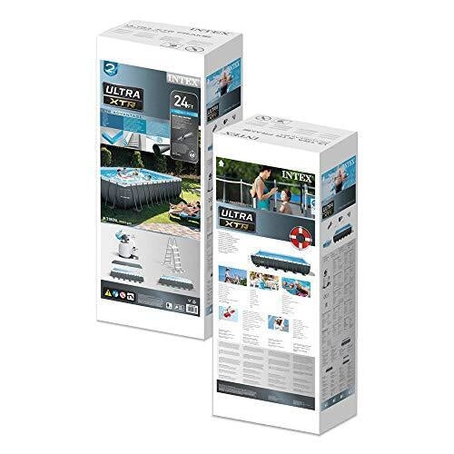 Intex 26364NP piscina fuori terra Piscina con bordi Piscina rettangolare 31805 L Grigio