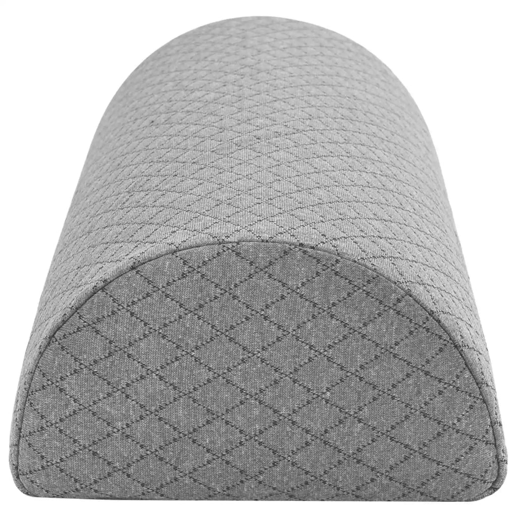 Cuscino per Gambe Grigio 52 x 20 x 11 cm Schiuma Memory