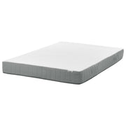 Materasso a molle insacchettate EU matrimoniale con maniglie imbottitura in memory foam rivestimento rimovibile 140 x 200 cm Rigido Design moderno trapuntato