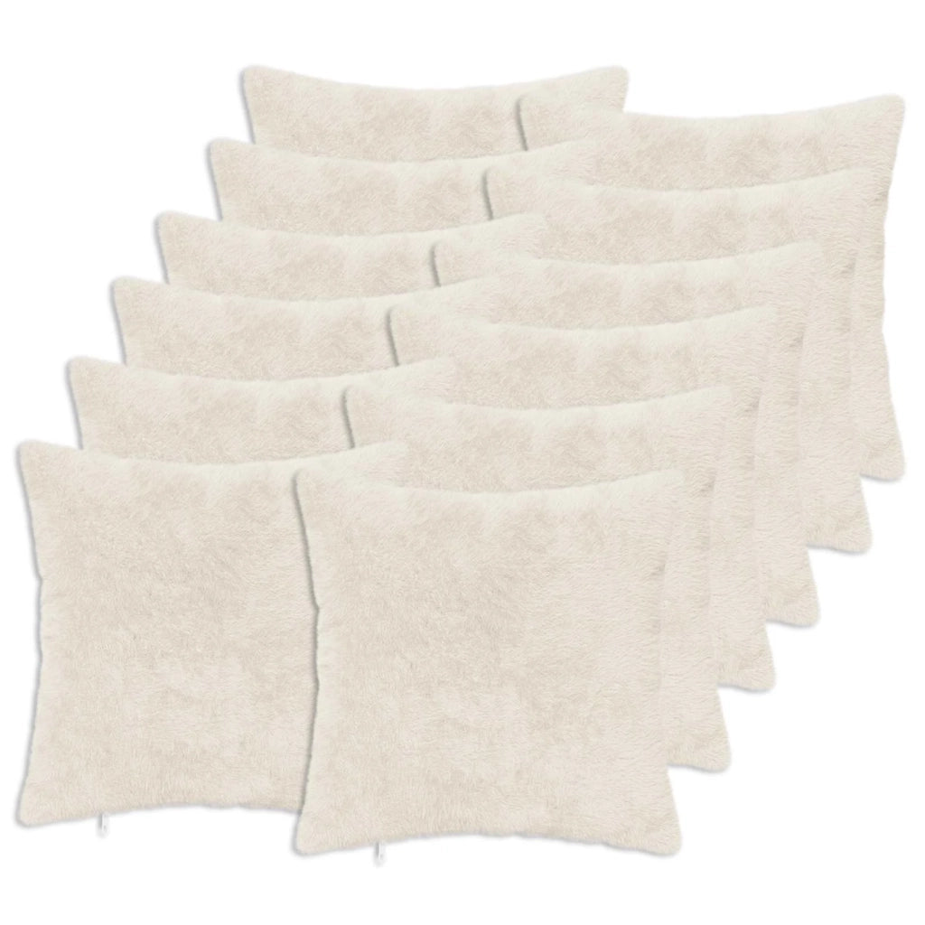 Federa 12 pz HEERLEN Bianco 50 x 50 cm 911175