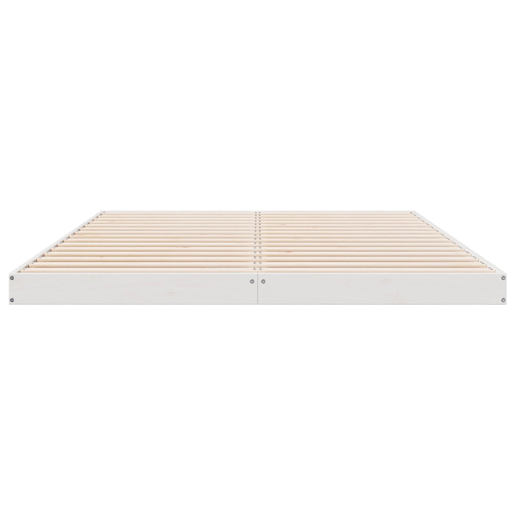 Struttura Letto  160x210 cm in Legno Massello di Pino