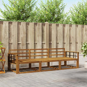 Set di divani da esterno 3 pcs Naturale 3367132