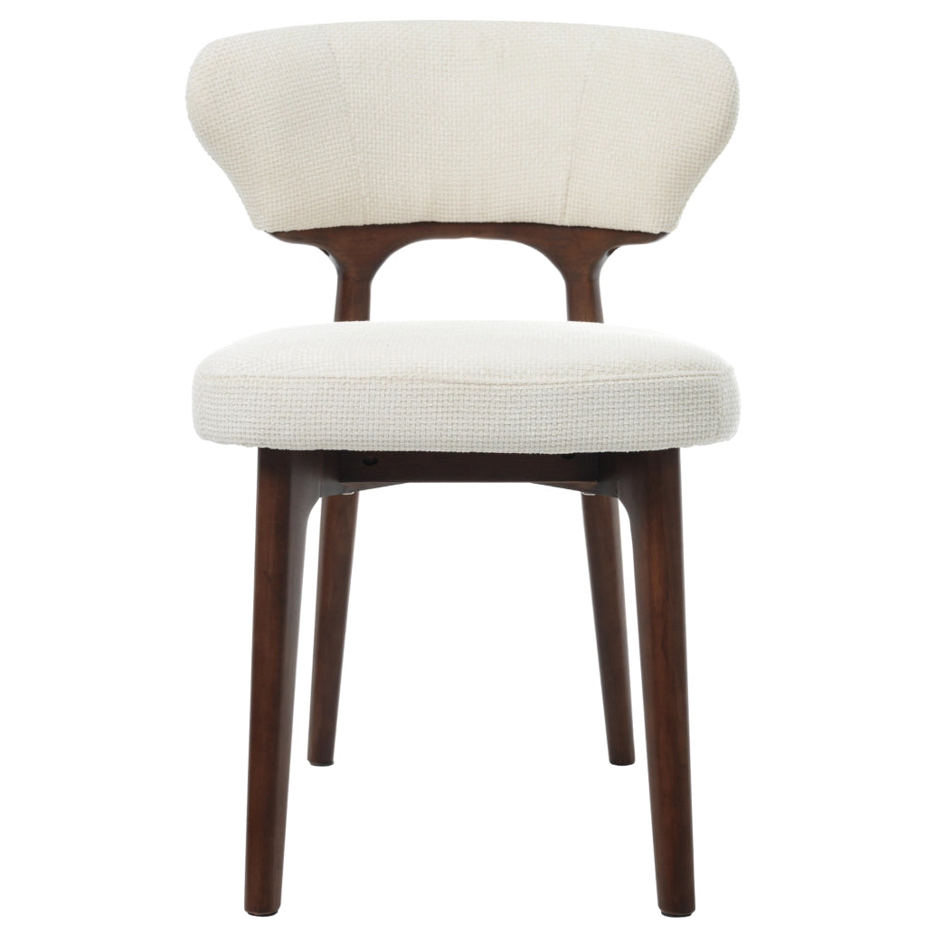 Sedie da Pranzo in Legno Massello ¨C MINIMAL ¨C Beige Chiaro, Set 4 Pezzi, Stile Moderno