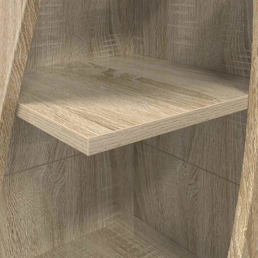 Mobile angolare 32x32x140cm Legno ingegnerizzato Rovere Sonoma 889877