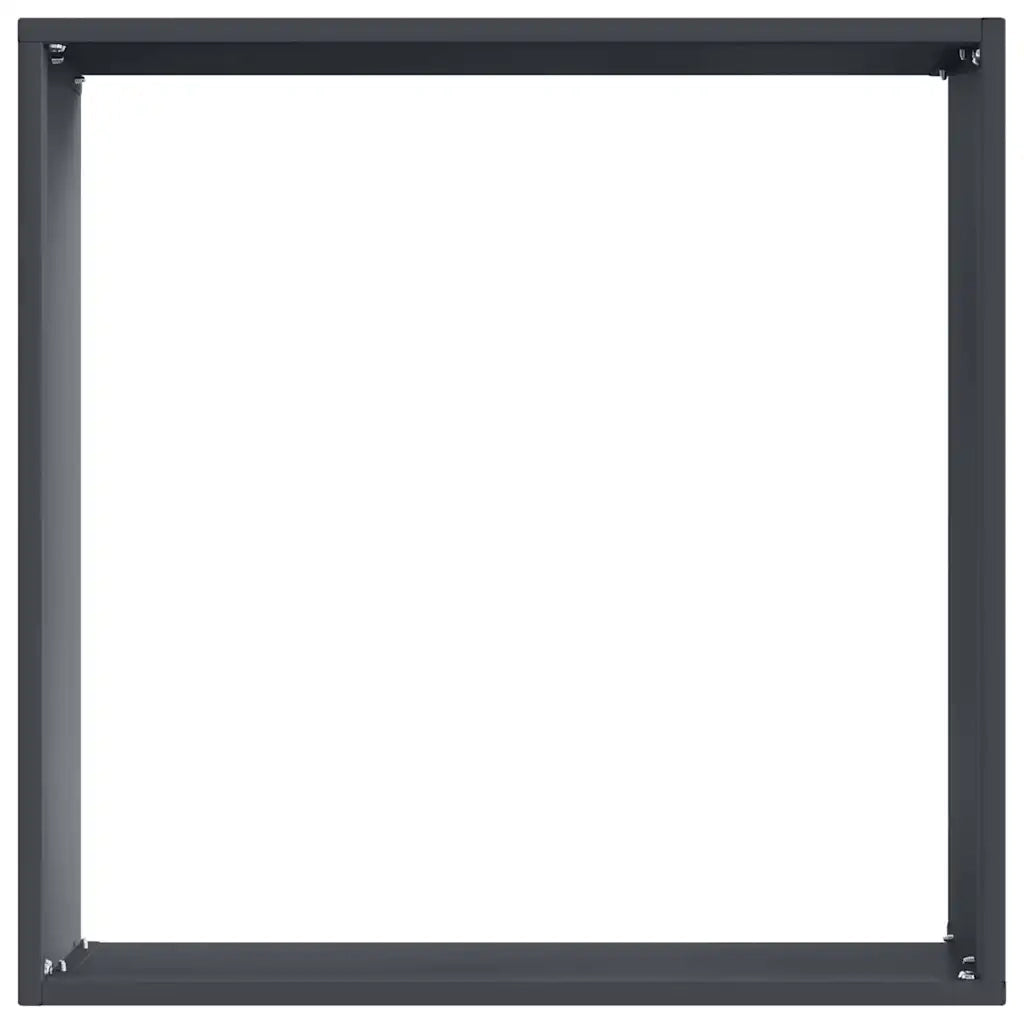 Bordura per Prato Antracite 40 x 40 x 13 cm Acciaio CFW6237433