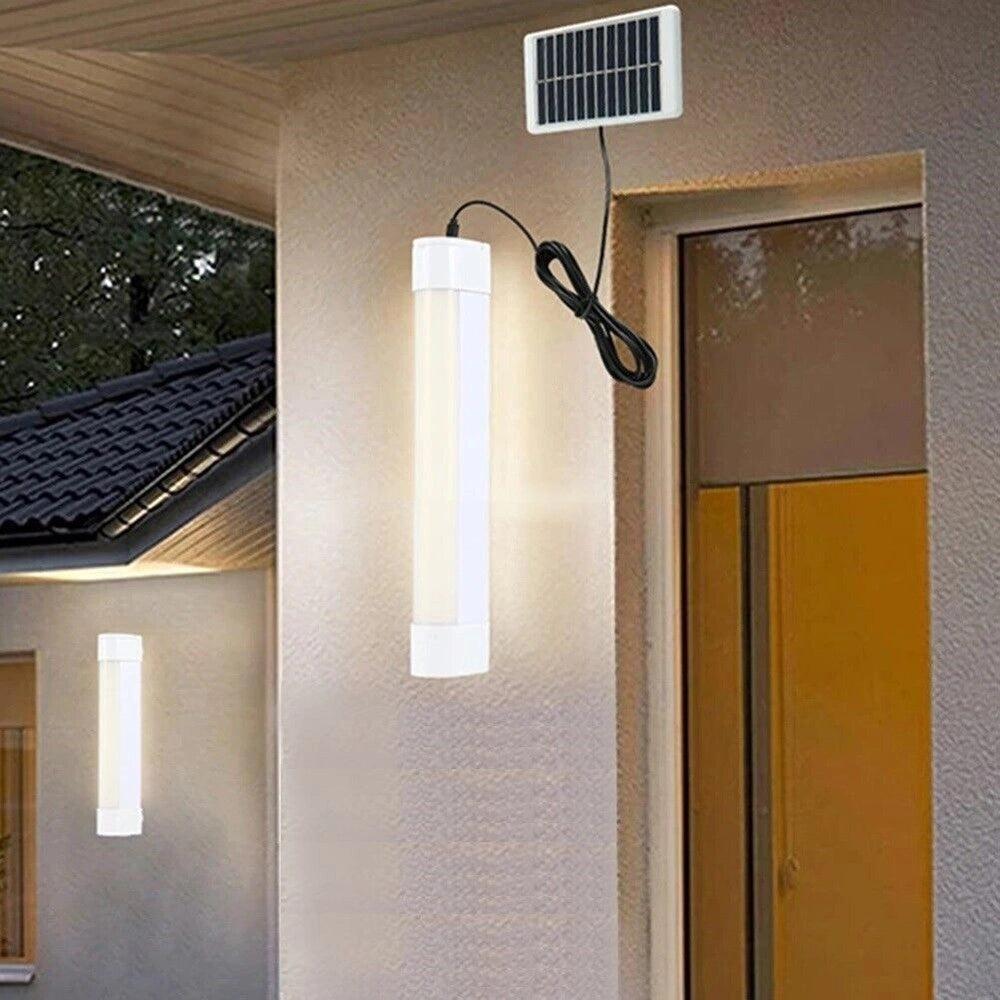 Trade Shop - Mini Lampada Torcia Magnetica Multifunzionale Con Pannello Solare 15led Le-148 -