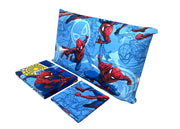 Completo Lenzuola In 100% Cotone Letto Singolo Marvel Spiderman