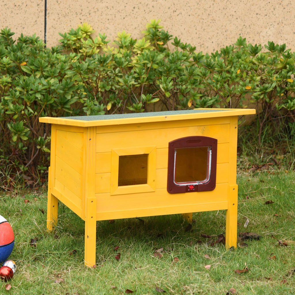 Casetta per Animali Domestici in Legno ¨C zephmum ¨C 70x51.5x60cm