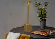 Lampada Led Da Tavolo Controllo Touch Ricaricabile Senza Fili Modello Reverse - Lampada - Oro