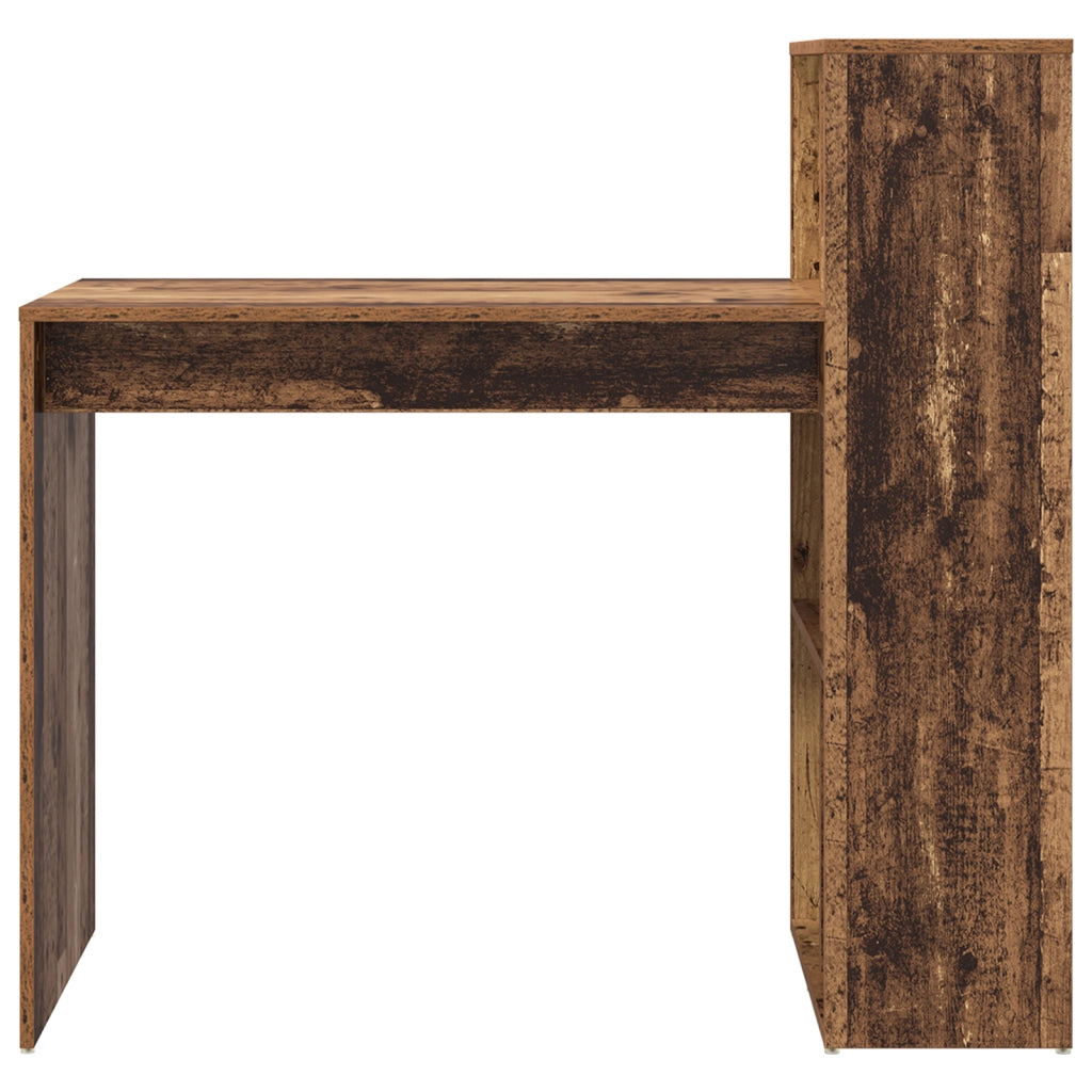 Scrivania da Scrittura Legno invecchiato Legno ingegnerizzato