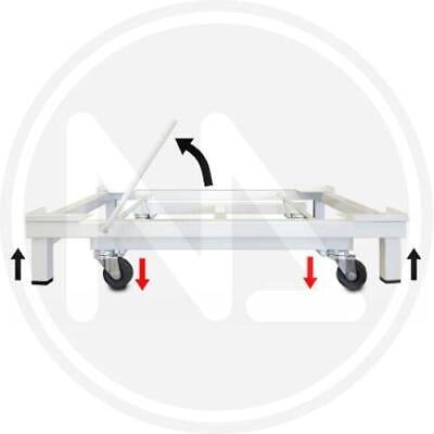 CARRELLO LAVATRICE LAVASTOVIGLIE ASCIUGATRICE A TELAIO CM. 61x55x12H