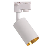 Faretto su binario bianco/oro GU10 orientabile Polux