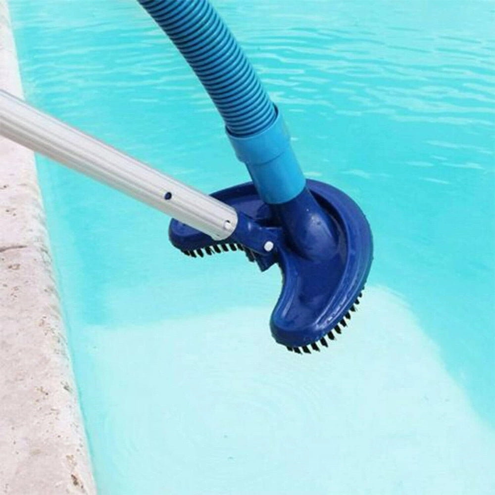 Trade Shop - Testina Per Aspirazione Spazzola Aspiratore Flessibile Per Piscina 26x10x24cm 017052 -