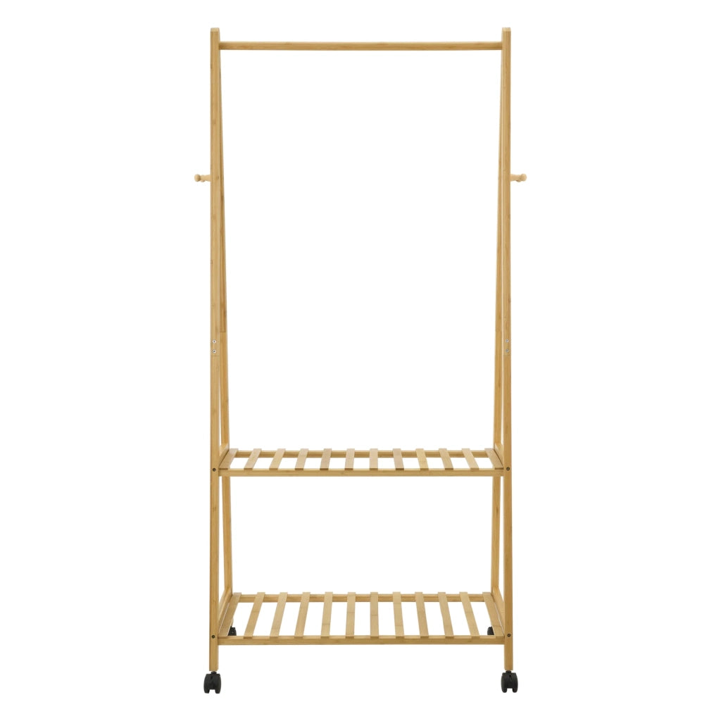 Appendiabiti in bambù su ruote 70 x 43 x 152 cm 03_0008146