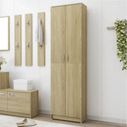 Armadio Corridoio Rovere Sonoma 55x25x189 cm Legno Multistrato 802852
