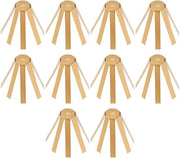 Adattatore a 10 pezzi - Shim in rame - Progettato a 8 pinne - Conversore per asse/bohè - Centroide preciso - Ideale per la riparazione di mazze