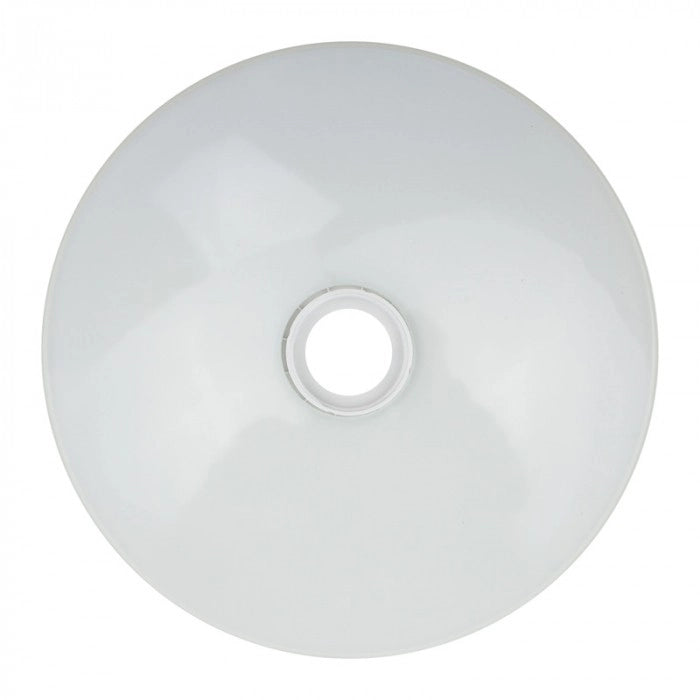 Plafoniera rotonda in vetro bianco 2xE27 PIR Ecolight