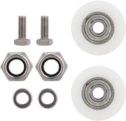 Set di riserva per cerchi porta - diametro 30 mm - porte scorrevoli