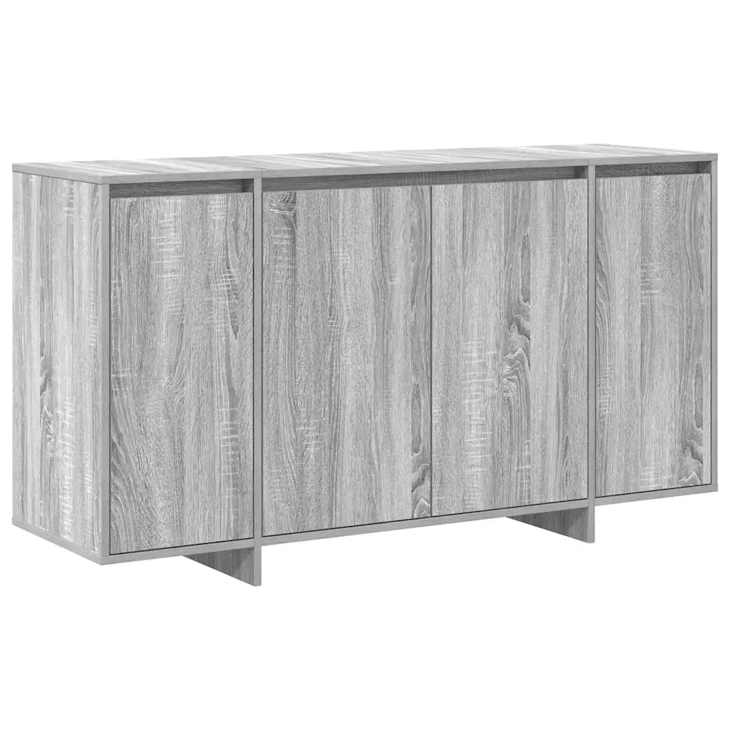 Credenza Grigio Sonoma 135 x 41 x 75 cm Legno multistrato 3333891