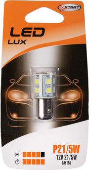 P21/5W Lampadina Singola 13 Led Biluce per luci auto 12V 21W BAY15d