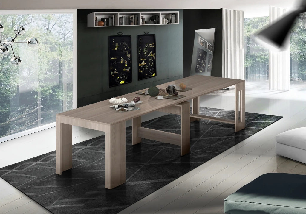 Consolle in legno Pratika L 90 x H 77 cm x P 90