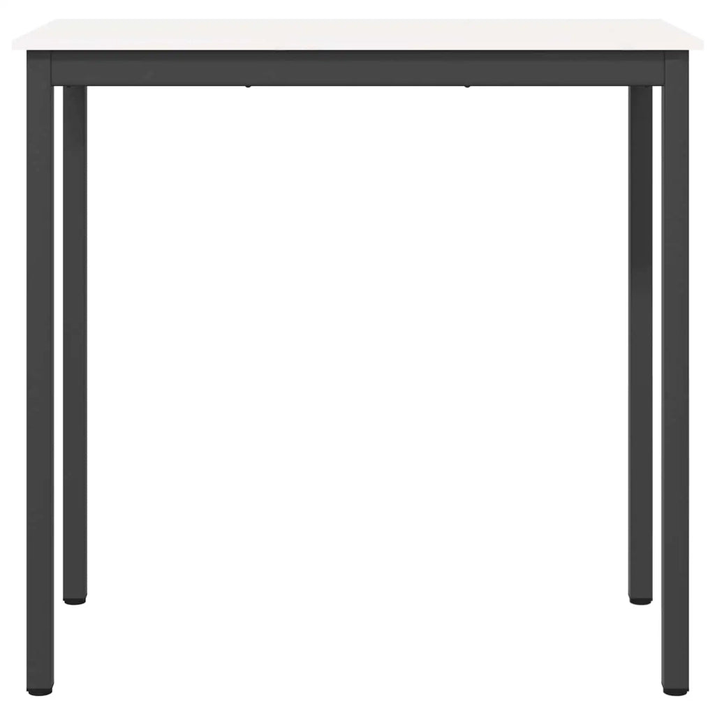Tavolo da bar Bianco 110 x 55 x 105 cm Pino massello 892804