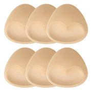 BH in sostituzione 6 pezzi - Busto sostitutivo riutilizzabile - Pads sostitutivi triangolari - Push-up per reggiseno/bikini - Supporto e Boost - Materiale Nylon/Spongia - Padding per busto