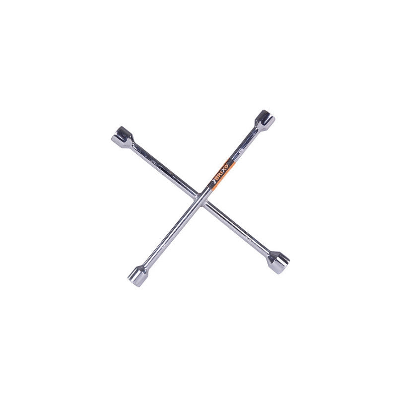 Chiave a crociera Brixo per auto – Bocche esagonali 17-21 e 19-23 mm in acciaio cromato