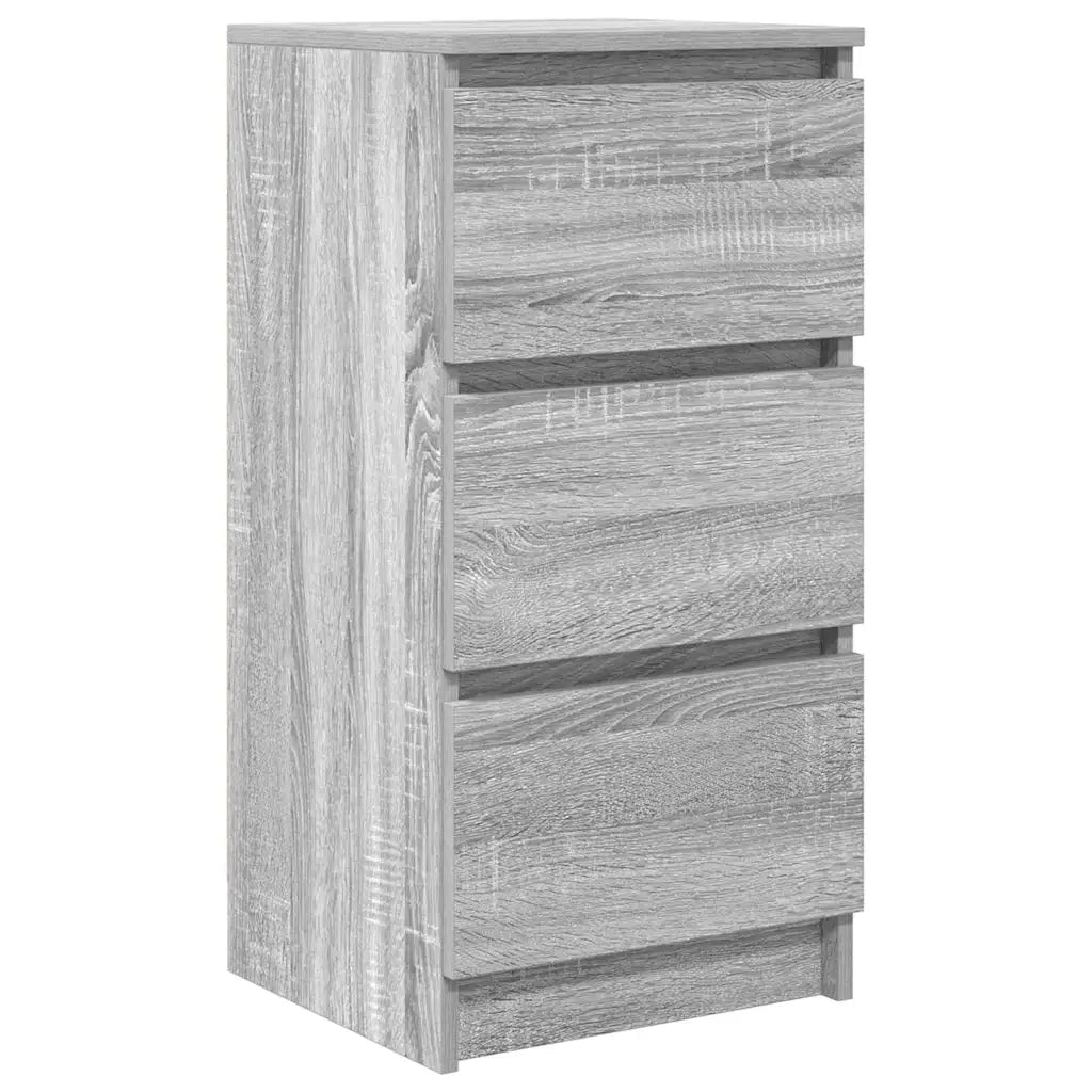 Credenza Grigio Sonoma 37,5x35x76 cm in Legno Multistrato 861729