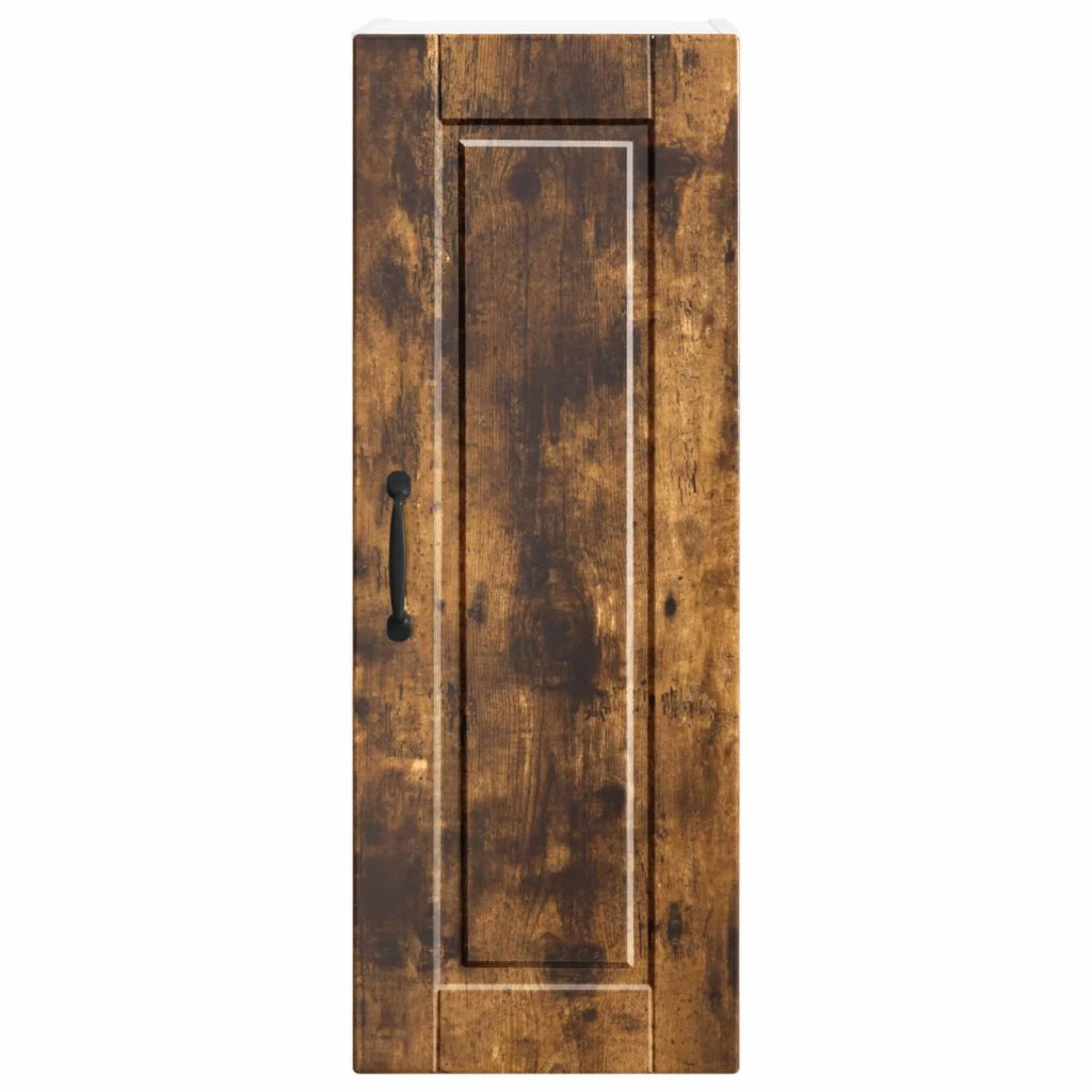 Pensile da cucina | Armadietto a muro PORTO 2 pz Rovere fum¨¦ 30 x 31 x 80 cm