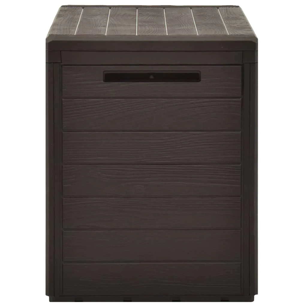 Contenitore/box da giardino 78 x 44 x 55 cm marrone 02_0013100