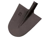 BADILE IN ACCIAIO PUNTA TONDA 105/1- - n°1 cm.26x265 peso Kg.085 - 5 pezzi