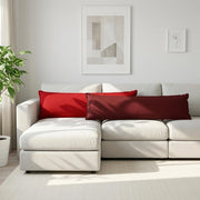 Federa 2 pcs HOUTEN Rosso 40 x 145 cm Lino 917141