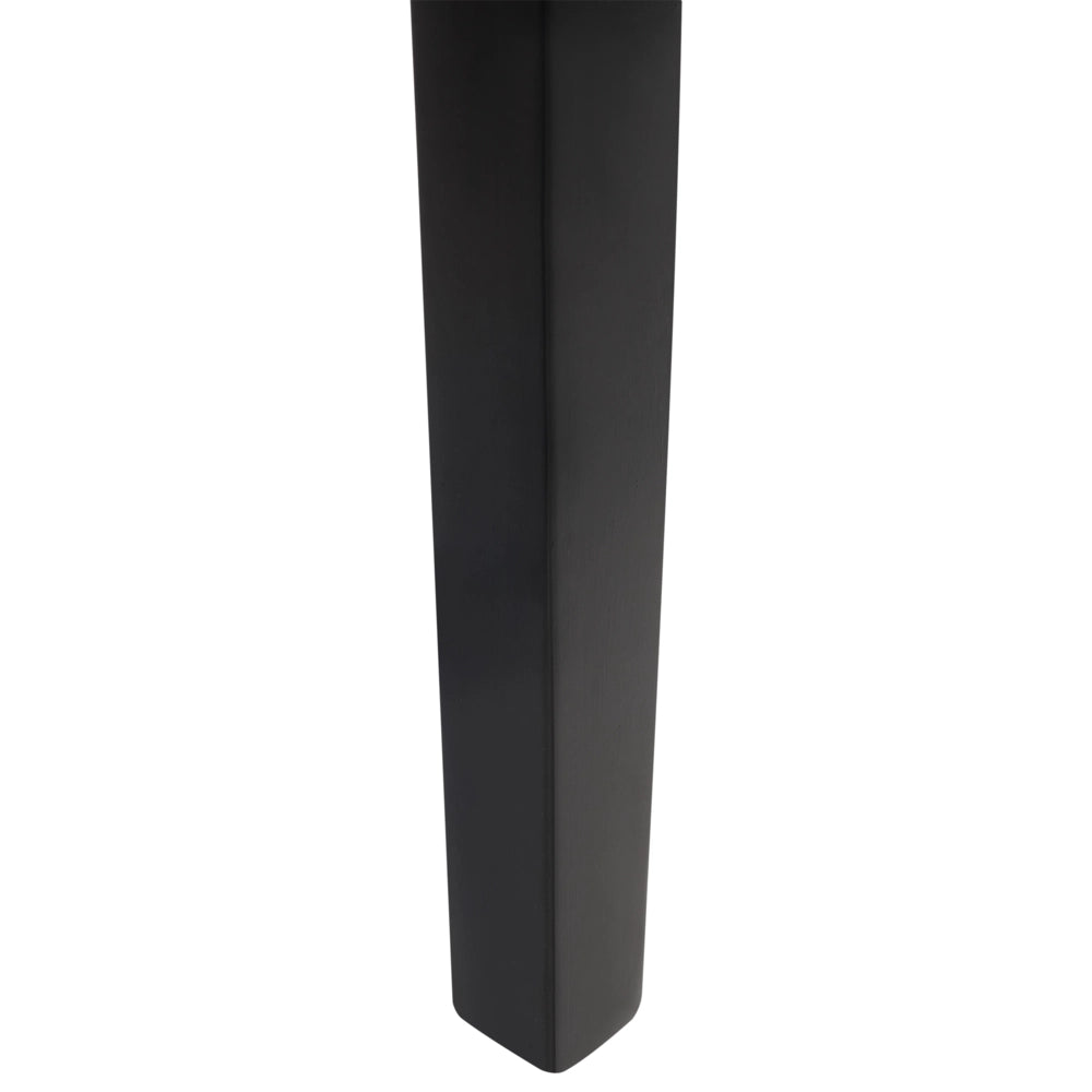 Set di 2 sedie da pranzo in pelle scamosciata marrone con gambe in legno tradizionali